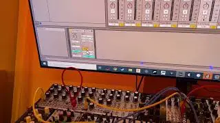 CV Clock Out hack for syncing Ableton Live with Eurorack Modular sequencers