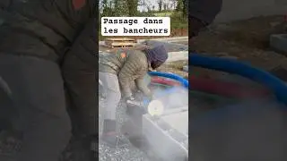 Entailles pour passer les fers tor. #shorts #shortvideo #construction #autoconstruction #bancher