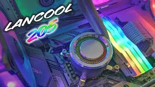 LANCOOL 205 Time-Lapse - White RGB Theme!