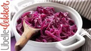 Rodekool met appel