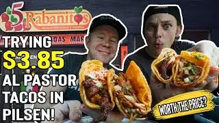 Are These The Best Al Pastor Tacos In Chicago? Trying 5 Rabanitos Al Pastor Tacos!