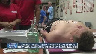 Hundreds of teens given heart screenings in Coronado