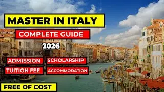 Study in Italy 🇮🇹 | No Tuition Fee, No Appointment Issues | Visa in Feb 2026