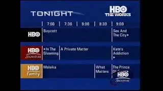 HBO Signature promos [March 14, 2001]