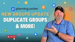 New Updates in Planning Center Groups - Duplicate Groups!