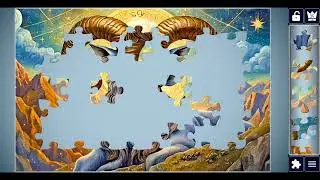 Celestial Ram🐏✨🧩// #Aries #Astrology #Art #Cosmic #Symbolism #funtime @puzzlezone2080