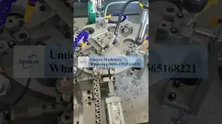 #Turntable drilling and chamfering tapping machine #Multi station drilling machine #Servo drilling a