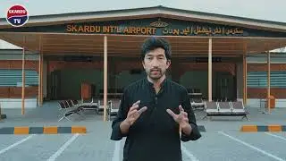 The first international flight is about to land at Skardu Airport | History of Skardu Airport | 2023