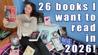 Мой список книг для прочтения на 2026 год! 📖 (новинки, серии и книги, которые я с нетерпением жду!)