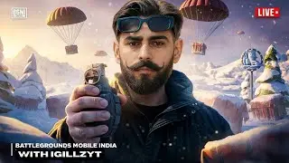 CONQUEROR RANK PUSH | ROAD TO TOP 100 | BGMI LIVE #bgmi #igillzyt #shortsfeed #pubg