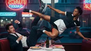 MAFIA BOSS  ATTACKS BLACK WAITRESS UNAWARE SHE'S A LETHAL, FIGHTER - KOREAN DRAMA STORY