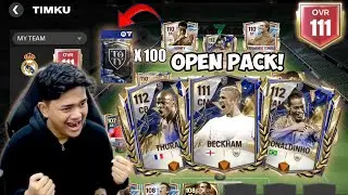 TOTY GACHA! AKU MENCOBA MENDAPATKAN RONALDINHO, BECKHAM DAN THURAM! DEMI OVR 112! - EA FC MOBILE 25