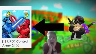 Today play a Roblox Control Army 2! ⚔️ new update ❗UPD