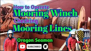 checking mooring Lines tutorials