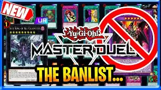 YuGioh Master Duel Banlist 2022 Dragoon Banned, Mystic Mine Banned, INSANE VFD AND Vanity are at 1