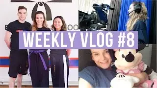First Week at Uni & Purple Belt! | ohhitsonlyalice