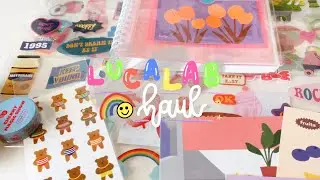 korean stationery haul from Lucalab 루카랩 📦