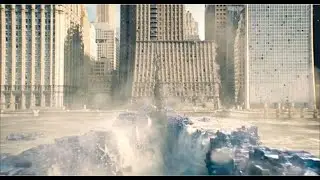 The scene Luthor creates a rift that splits the city in half. #superman #subscribe #trending