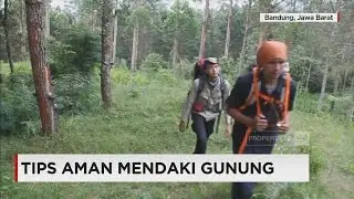 Tips Aman Mendaki Gunung