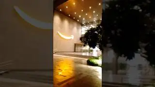 Hyderabad Amazon Corporate office Financial District #music #guitar #summer #sunset #blue #hope