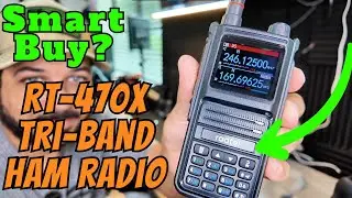 Radtel RT-470X Tri-Band Ham Radio Walkie Talkies - Unlock Endless Communication Possibilities!