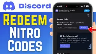Как активировать код Nitro в Discord (пошагово)