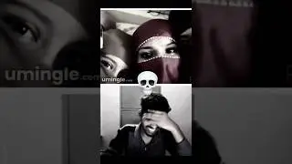 The Movement before disaster 💀👀 #shorts #omegle #umingle #iamaravind #rocking #shock #viral #girls