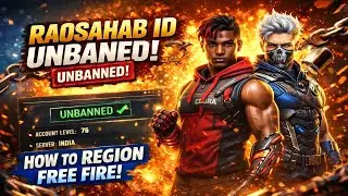 REGION TOP 1 RAOSAHAB ID UNBANNED HOW