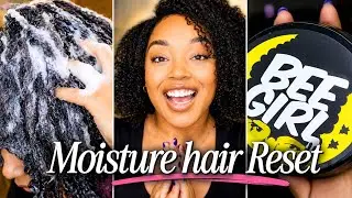 My Moisturizing Wash and Style Routine for Natural Type 4 hair for the Winter Months