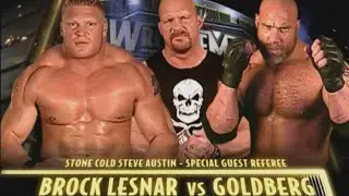 Tratando de arreglar el combate #goldberg #brocklesnar #stonecold #spear#f5 #wwe2k24 #wwe #2k24#wwe