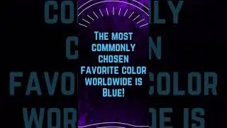 🔵Interesting Facts! 👀 #shorts #shortsfact #facts #generalfact #interestingfact #favoritecolor #blue