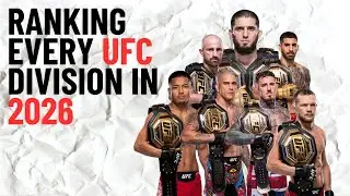 RANKING The UFC Weight Divisions Heading Into 2026