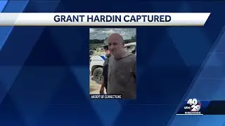 Convicted murderer, rapist Grant Hardin captured