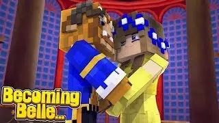 LITTLE CARLY BECOMES BELLE! (Minecraft Roleplay).