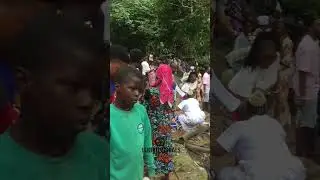 people pray and pay sacrifice for Osun Osogbo festival