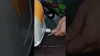 Test air pump yasunaga LINEAR AP 60/pompa udara 35 watt