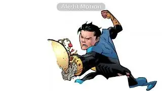 Invincible vs reanimen comic animation made by me.