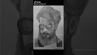 Tovino portrait malayalam/before and during lockdown#kaapiry art#shades by kiran@shades_by_kiran