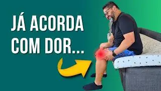 Você pode RESOLVER a Dor no Joelho ao Acordar com 2 Movimentos Fáceis