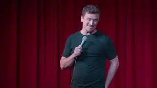 Nick Anderson at The Sit Down Comedy Club, part of Fiona Mcgary's Course Graduation Show