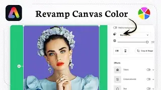 Как изменить цвет фона в Adobe Express