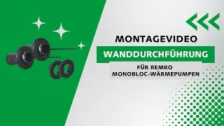 Wanddurchführung für REMKO Monobloc-Wärmepumpen (Montageanleitung)