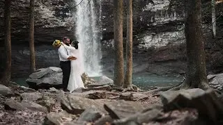 EMOTIONAL Elopement Wedding Video | Cloudland Canyon Waterfall Elopement North GA Mountains