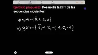 Forma matricial de la DFT