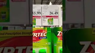 allergy pill on sale @costco #shorts #costcosale #allergypill #zyrtec