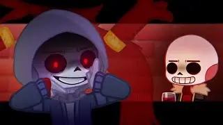 Red flags .://MEME ~ GACHA//:.:&bull;[Dustard x Dust/Fell]&bull;.:Murder!Sans x Fell!Sans.://UNDERTALE AUS//:.