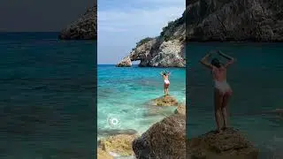 Cliff Jump at Cala Goloritz&eacute;! 🌊⛰️💦 Arco di Goloritz&eacute;