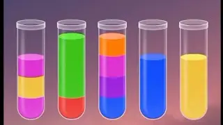 Level 160-165/Sort Water Color/Satisfying Game #asmr