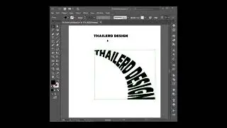 วิธีทำตัวข้อความเป็นแปรงศิลปะ | How to Make Text to Art Brush in Adobe Illustrator #Shorts