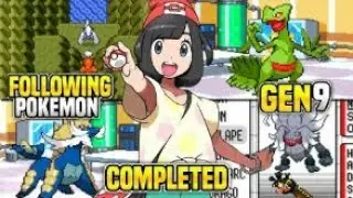 Best Completed Pokemon Gba Rom Hack with Gen 9, Following Pokemon, Randomizer and more